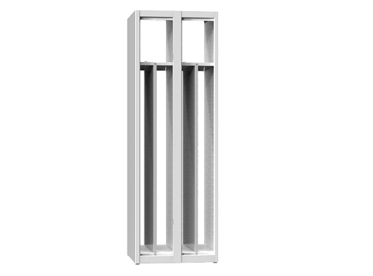 Partition panel for lockers with base, height 1500mm XD15