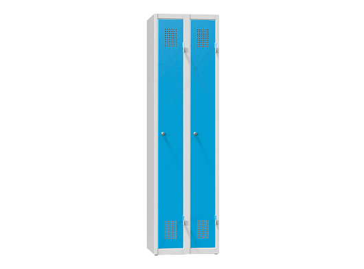 Double-door locker with base XS62-18