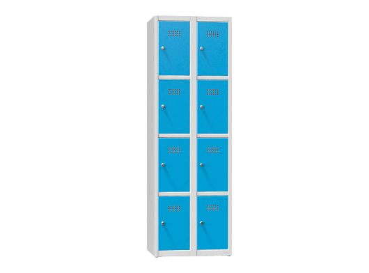 Four-tier box locker with 8 doors XS68-18
