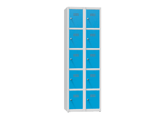 Five-tier box locker with 10 doors XS60-18