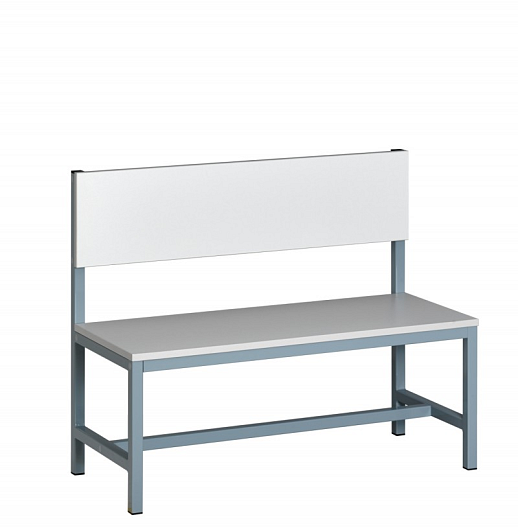 Locker benches with backrest LO1004