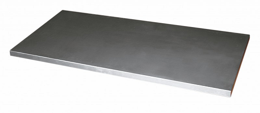 Worktop with steel sheet covering PH (m2)